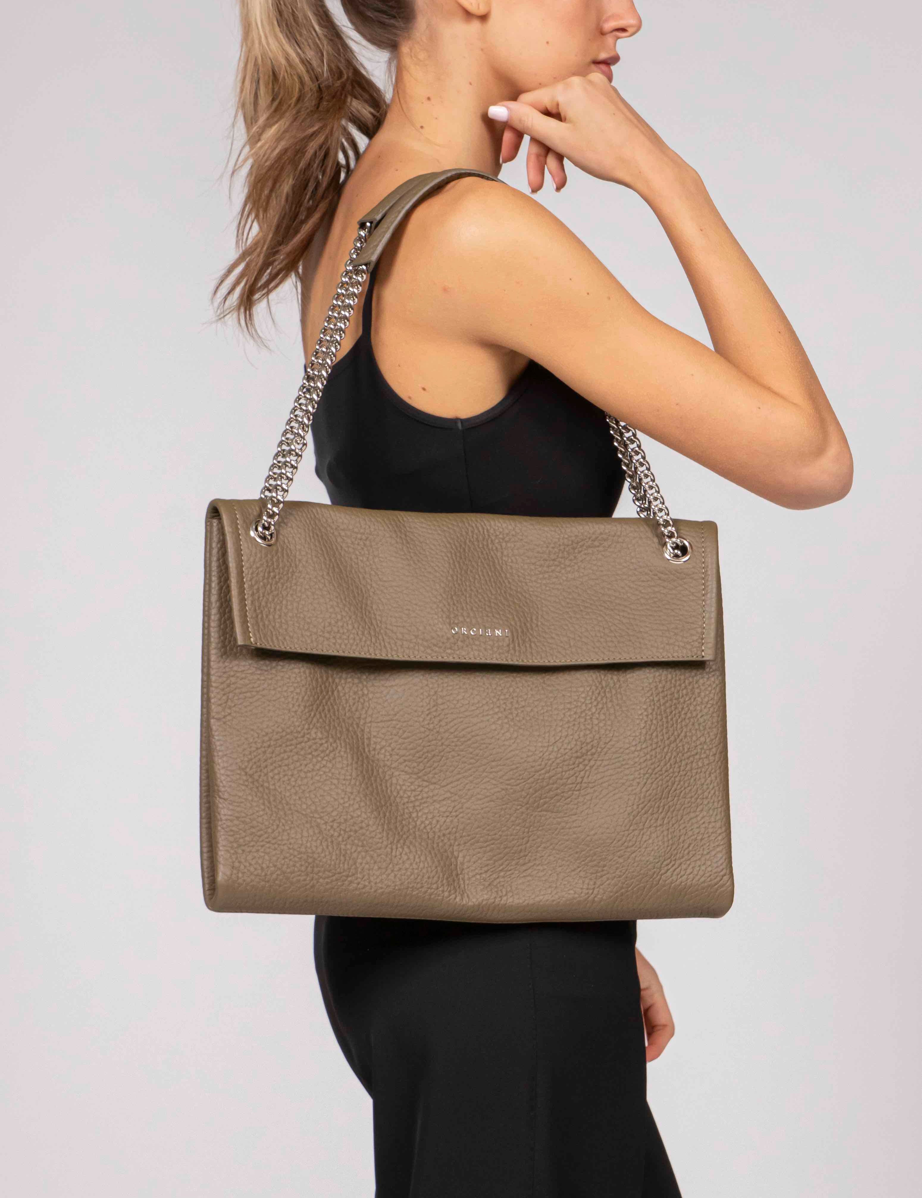Orciani Borsa Venus M Soft OAS GREEN