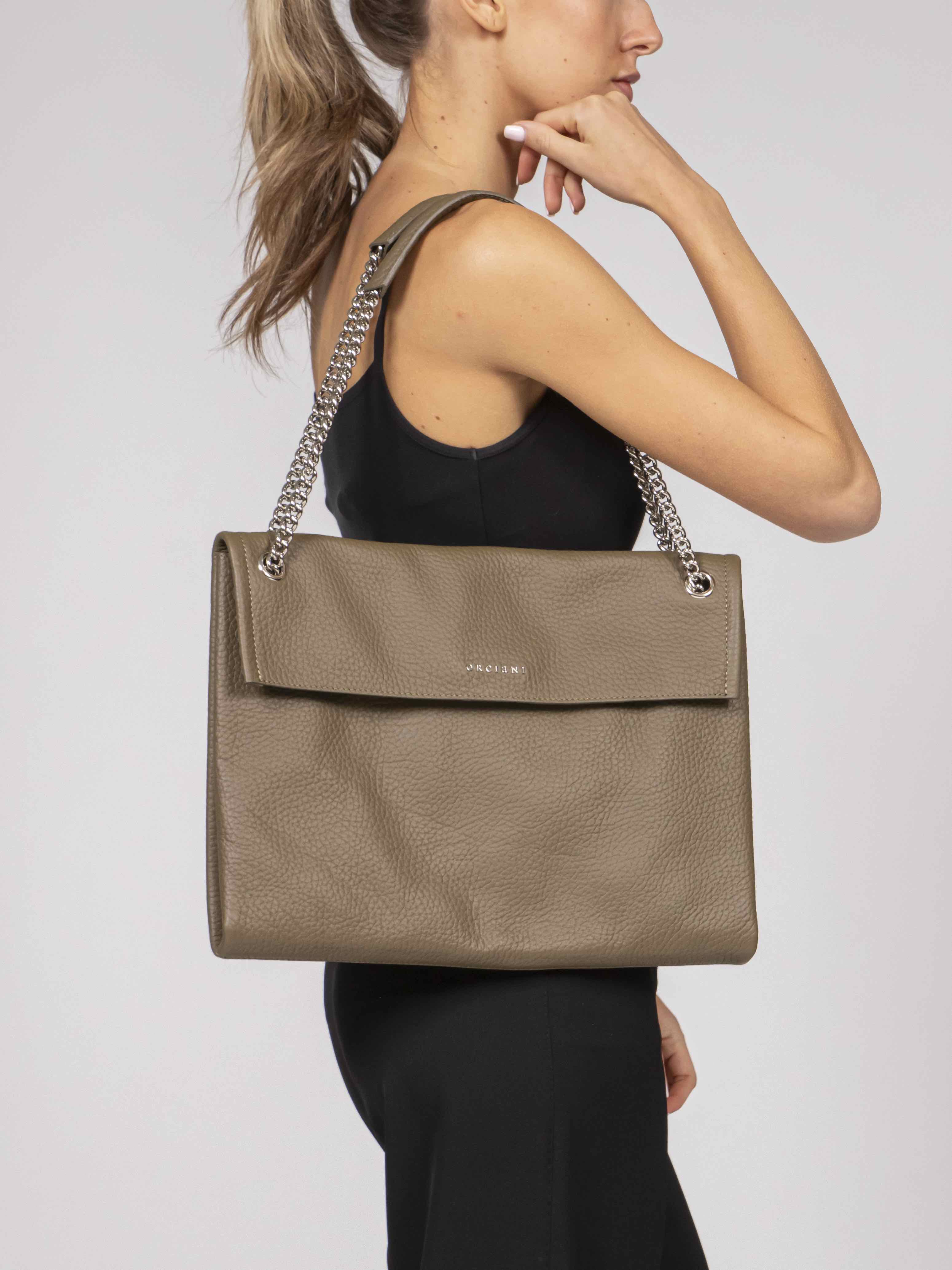 Orciani Borsa Venus M Soft OAS GREEN
