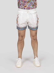 Etro Boxer Mare Roma X0800 F.DO BIANCO