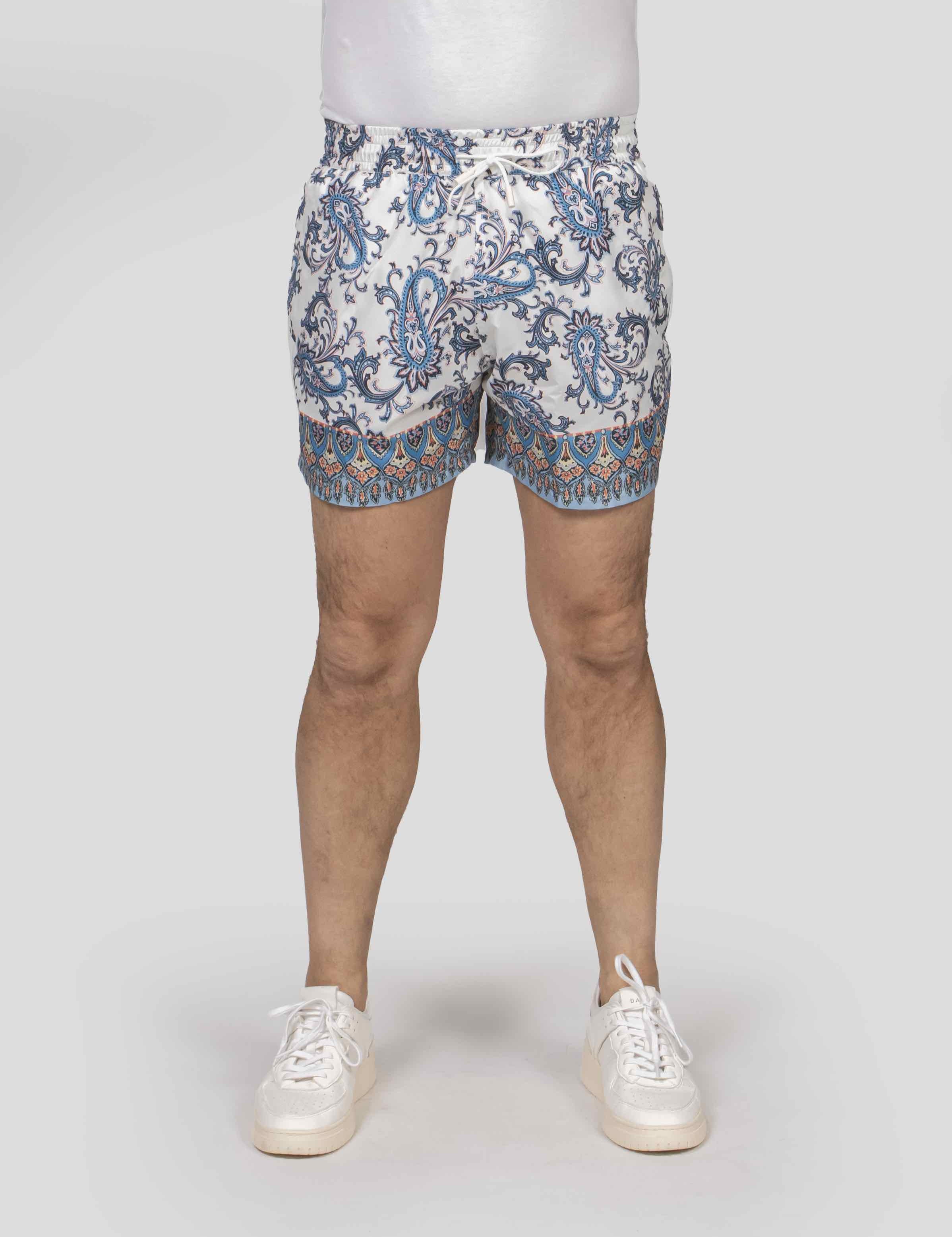Etro Boxer Mare Roma X0880 F.DO AZZURRO