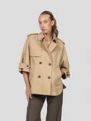 Fay Caban Trench C813 BEIGE SCURO