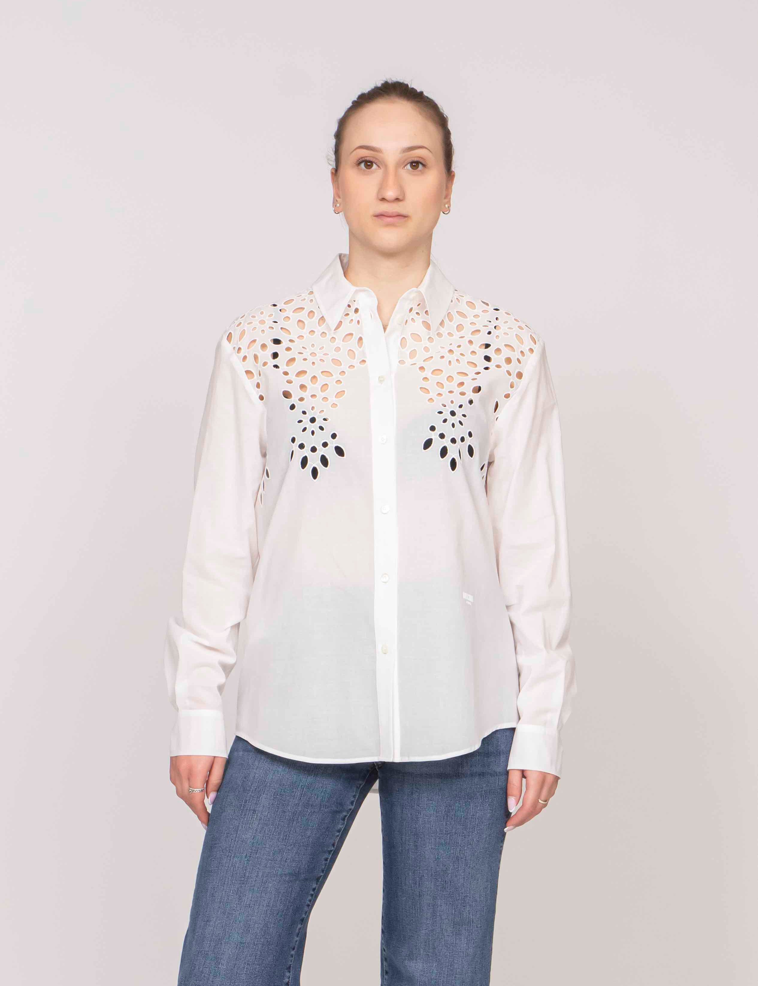 Moschino Jeans Camicia 0002 BIANCO