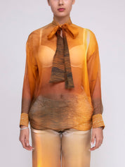 Cavalli Camicia 09231 ARANCIONE