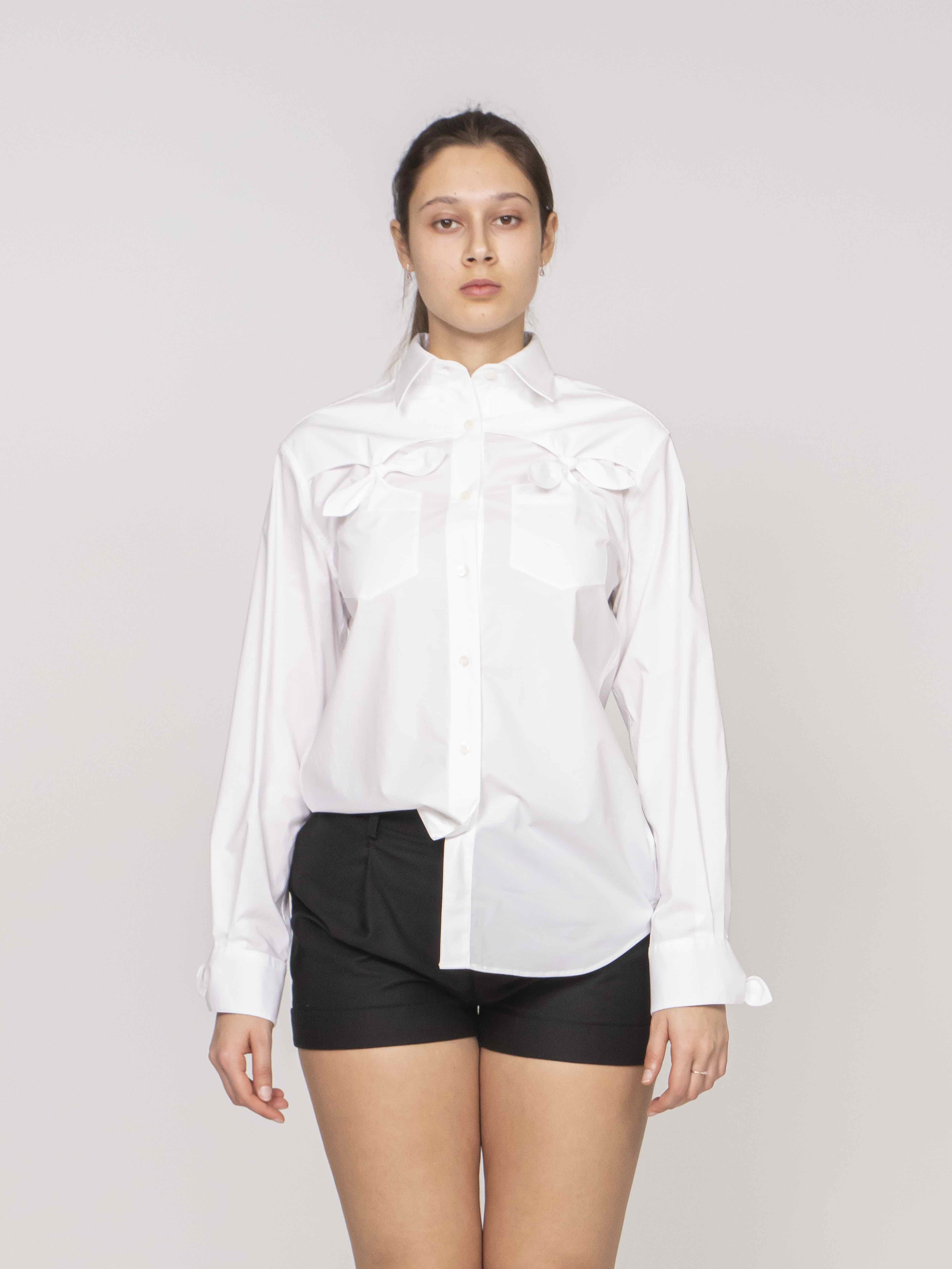 Moschino Camicia 1001 FANTASIA BIANCO