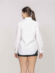 Moschino Camicia 1001 FANTASIA BIANCO