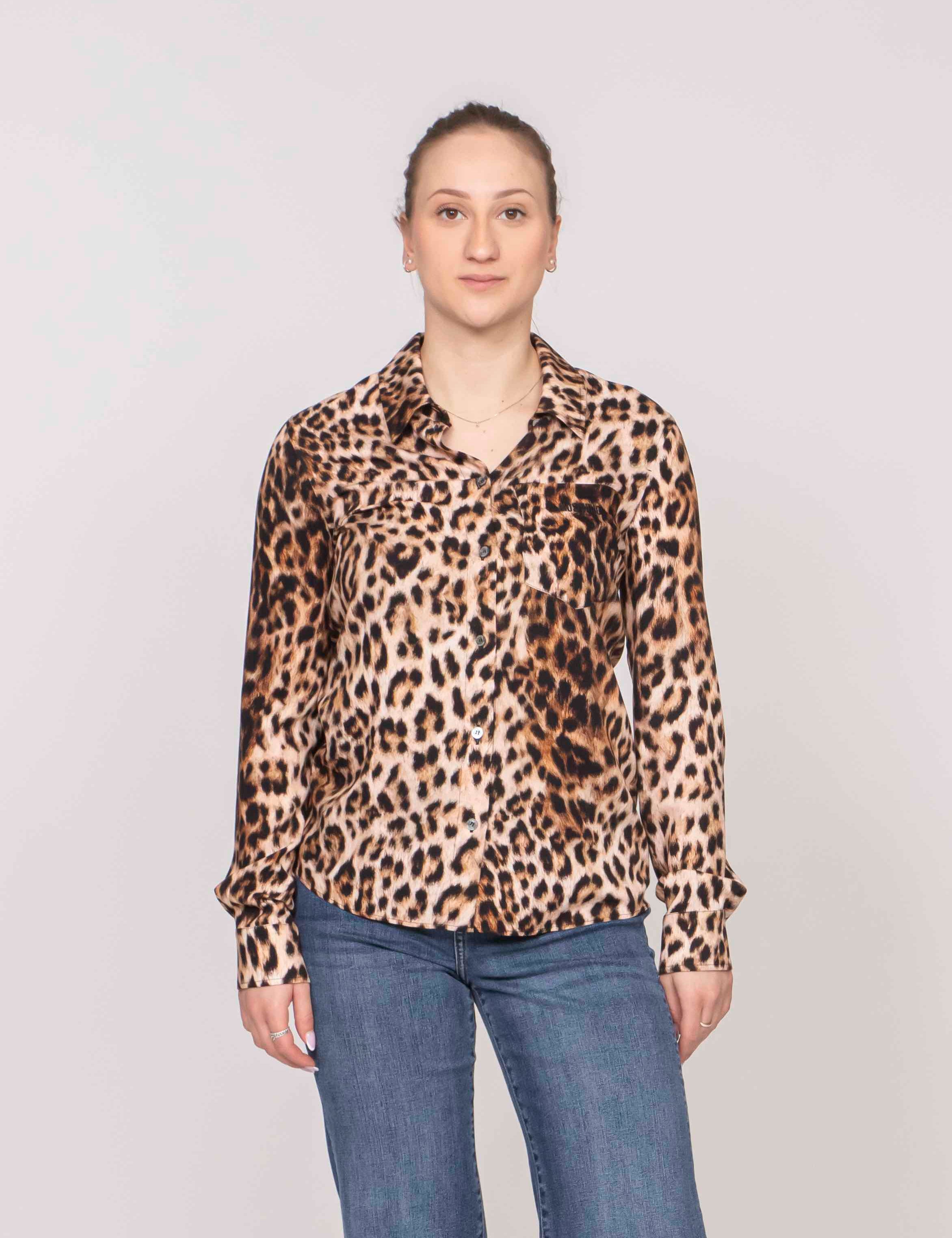 Moschino Jeans Camicia 1101 FANTASIA MARRONE