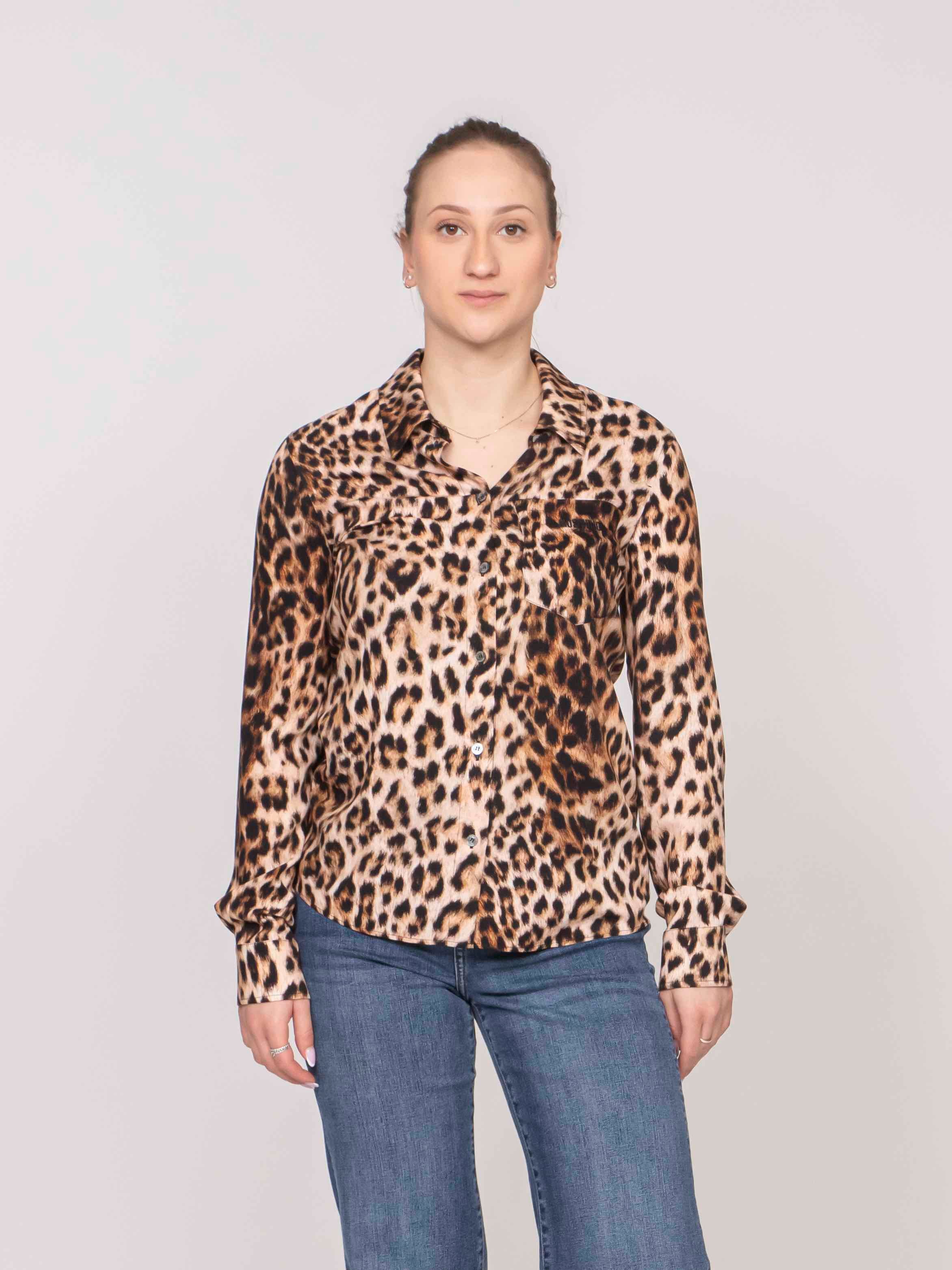 Moschino Jeans Camicia 1101 FANTASIA MARRONE
