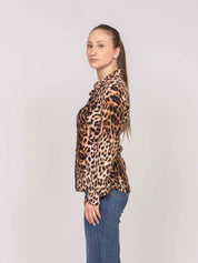 Moschino Jeans Camicia 1101 FANTASIA MARRONE