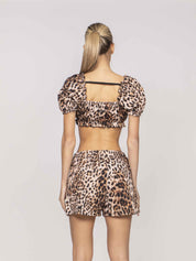 Moschino Jeans Camicia 1101 FANTASIA MARRONE