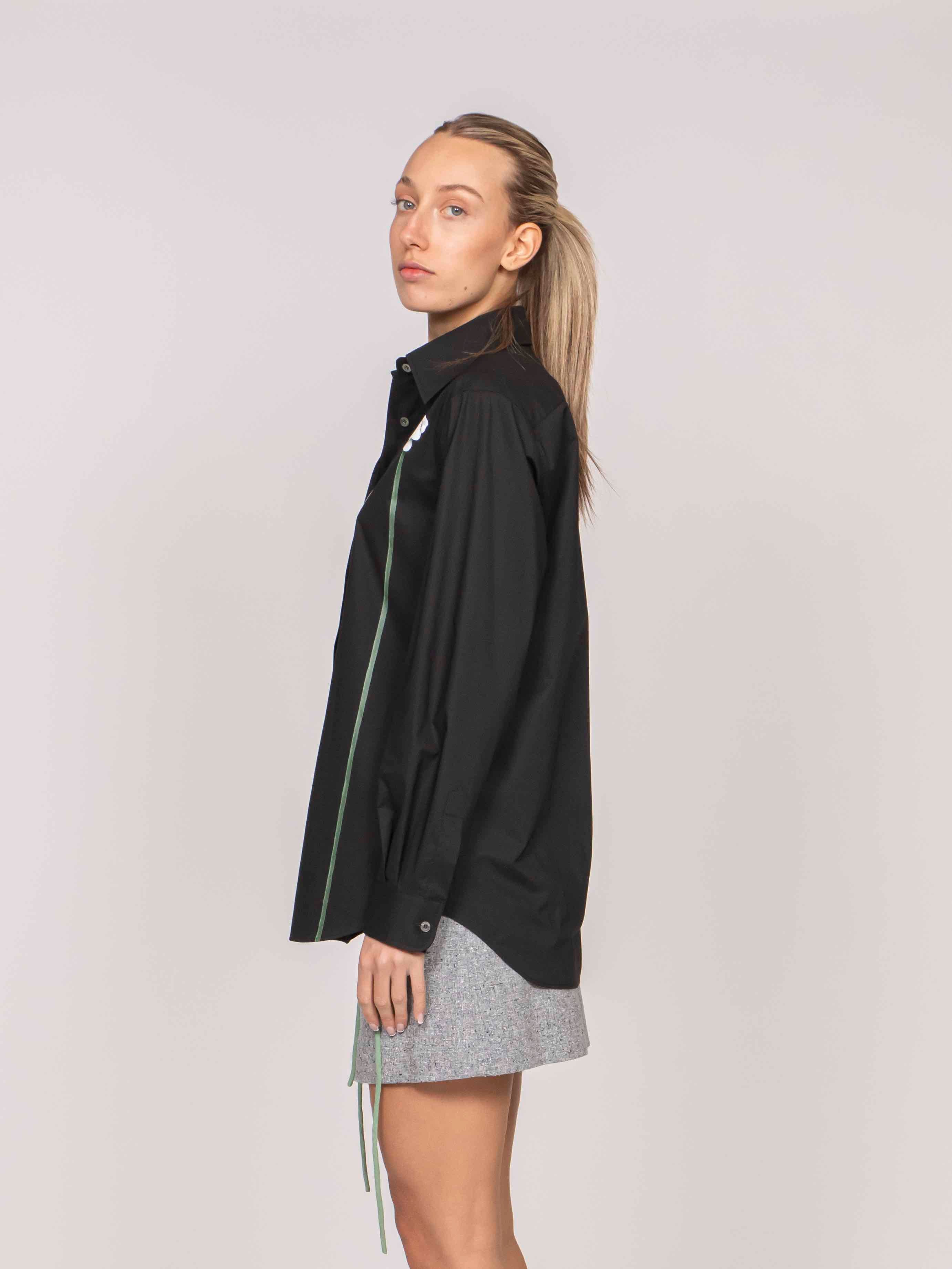 Moschino Camicia 1555 FANTASIA NERO