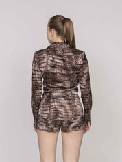 Elisabetta Franchi Camicia 644 CACAO