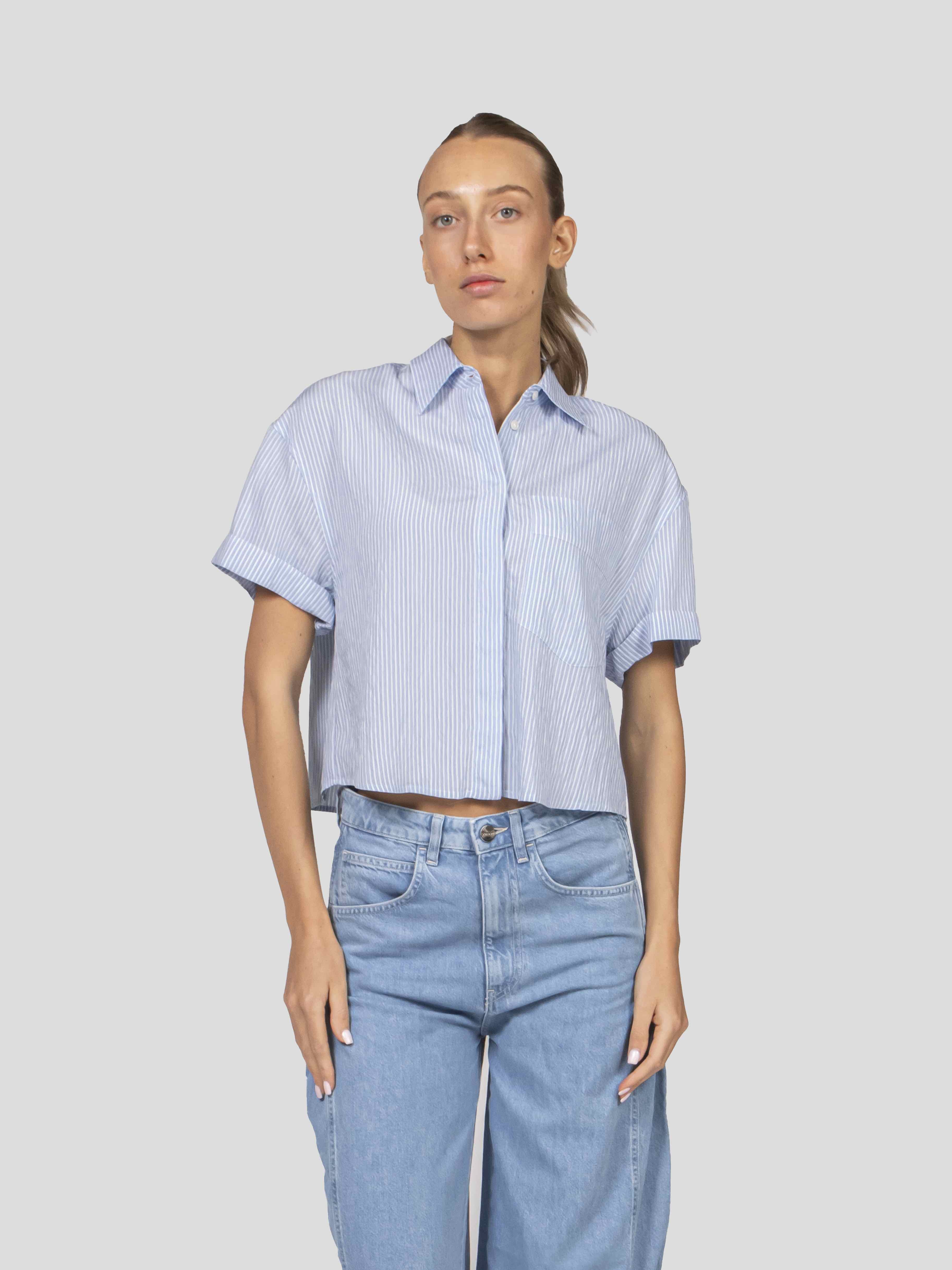 Dondup Camicia 806 CELESTE