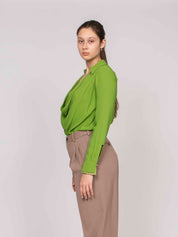 Elisabetta Franchi Camicia a Body EV3 ALOE