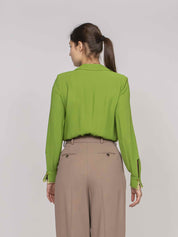 Elisabetta Franchi Camicia a Body EV3 ALOE