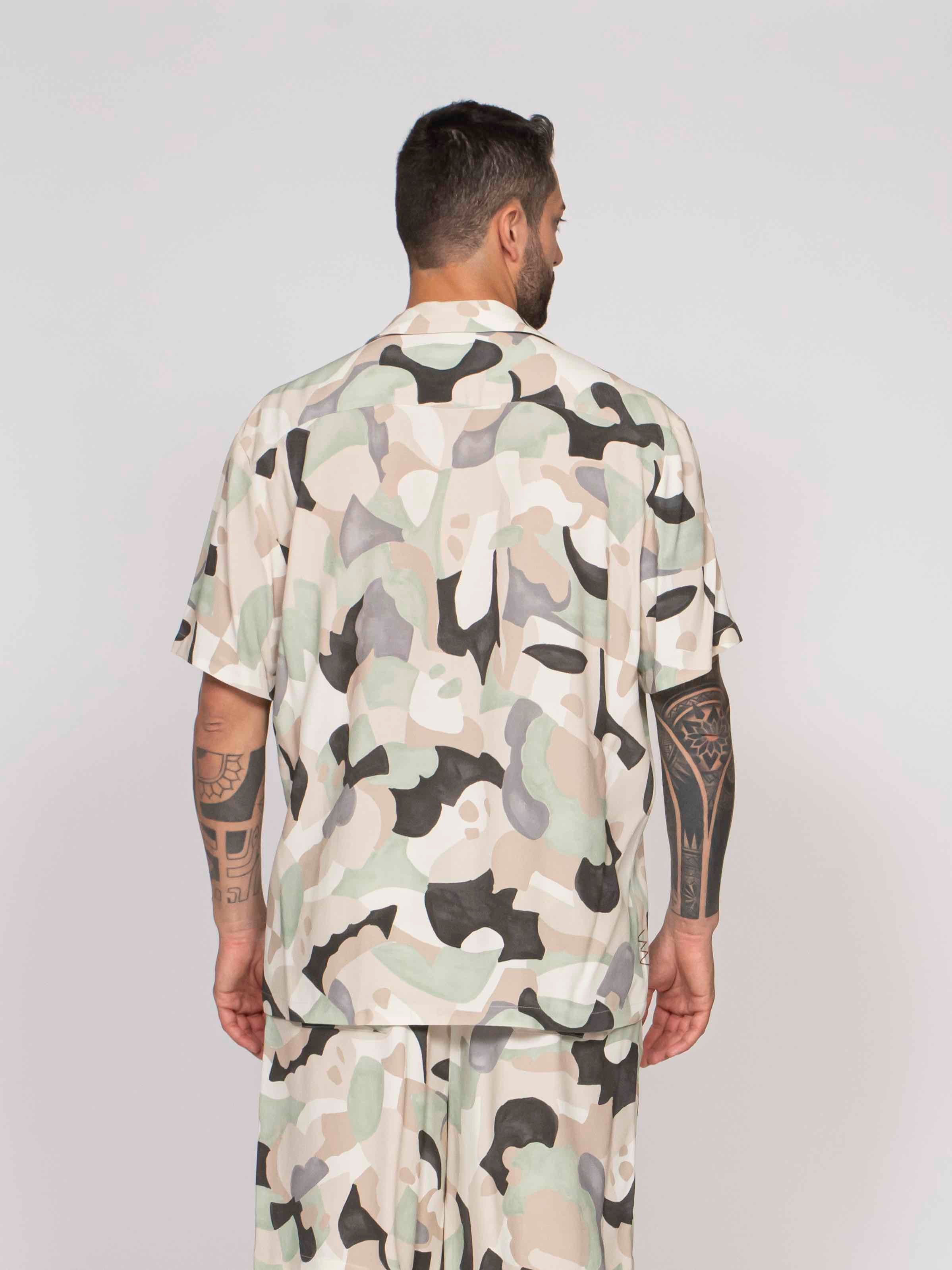 Amaranto Camicia ABF CAMOUFLAGE