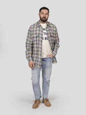 Dsquared2 Camicia Canadian In Lino 001F FANTASIA