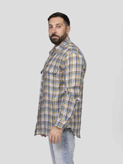 Dsquared2 Camicia Canadian In Lino 001F FANTASIA