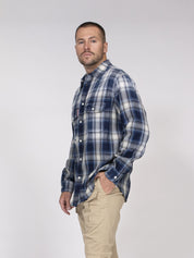 Dsquared2 Camicia Canadian Vintage 001F INDIGO CHECK
