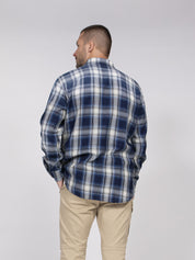 Dsquared2 Camicia Canadian Vintage 001F INDIGO CHECK