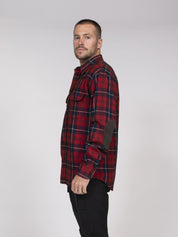 Dsquared2 Camicia Canadian Vintage 001F INDIGO/RED