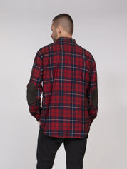 Dsquared2 Camicia Canadian Vintage 001F INDIGO/RED