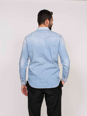 Dsquared2 Camicia Canadian Western 470 DENIM