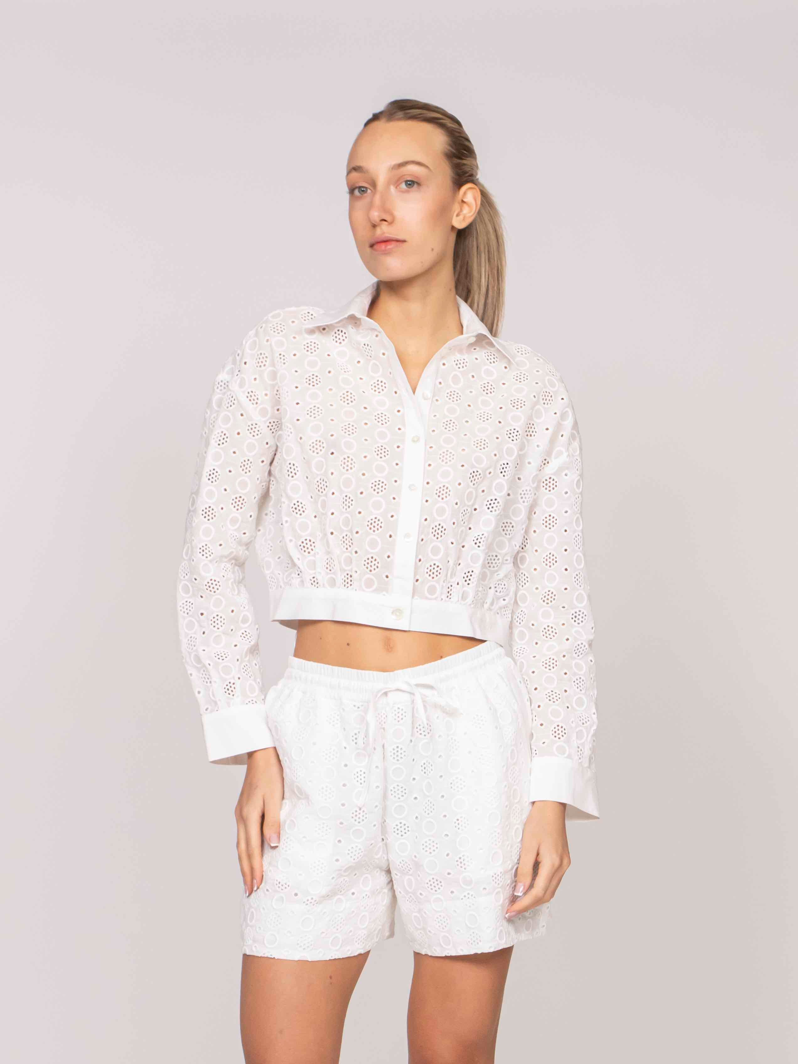 Pinko Camicia Charita Z05 BIANCO-BIANCANEVE