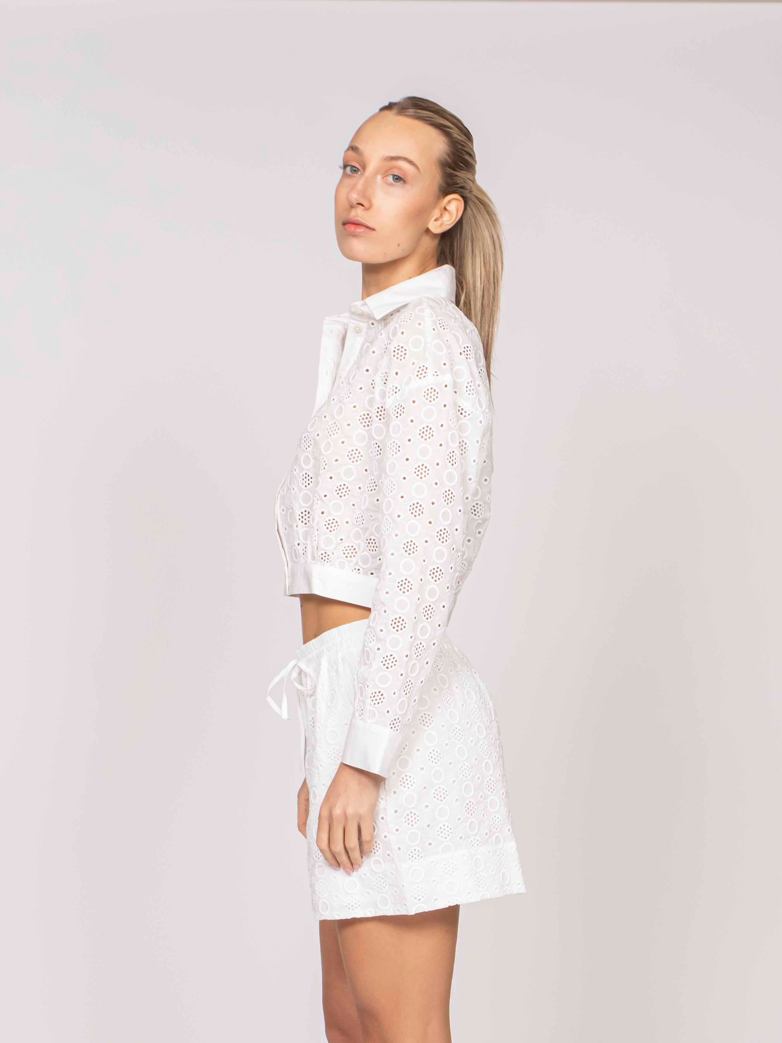 Pinko Camicia Charita Z05 BIANCO-BIANCANEVE