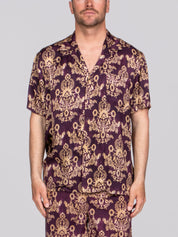 Amaranto Camicia DF BAROQUE