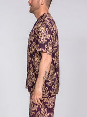 Amaranto Camicia DF BAROQUE