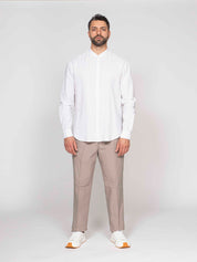 Emporio Armani Camicia F0015 WHITE FANCY