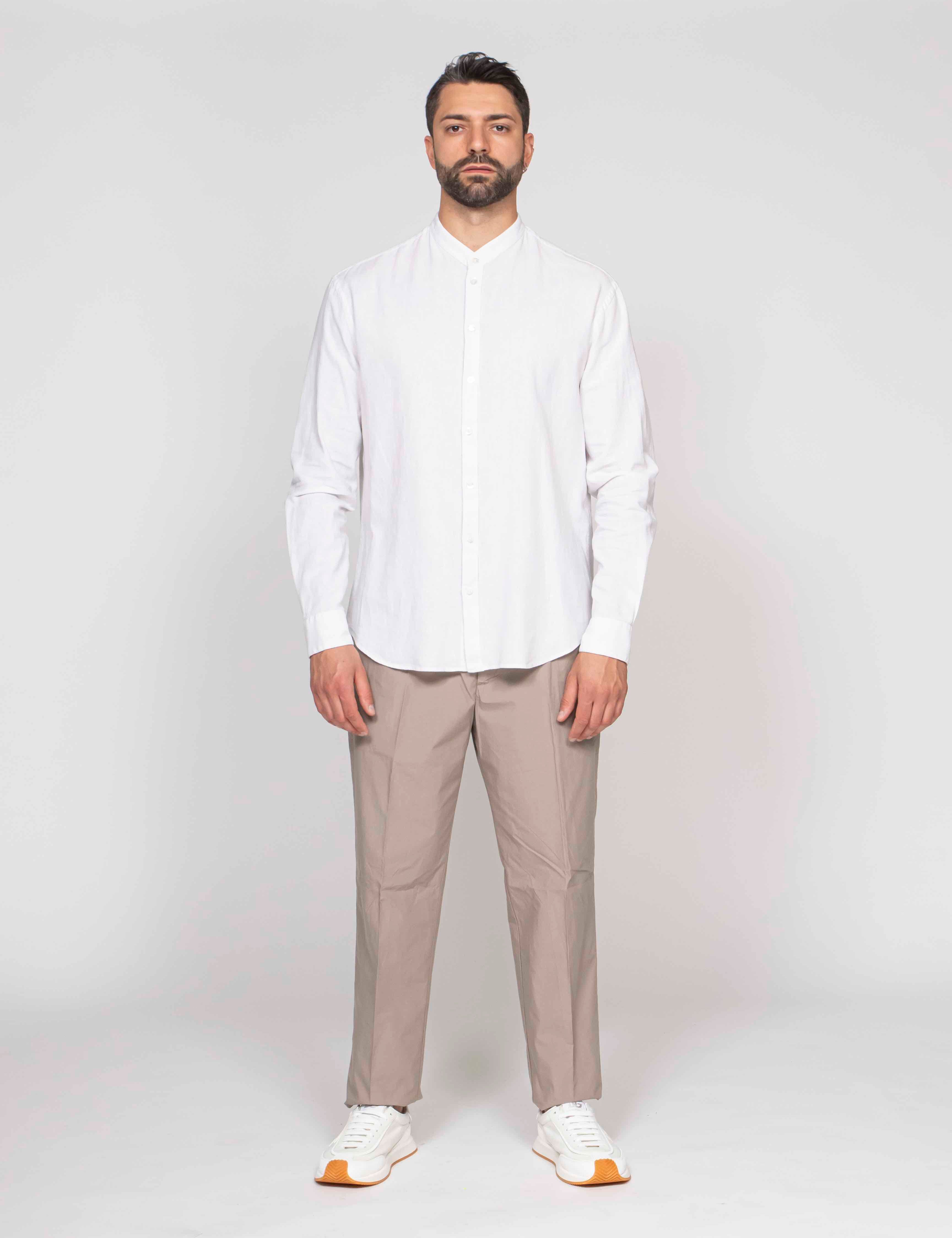 Emporio Armani Camicia F0015 WHITE FANCY