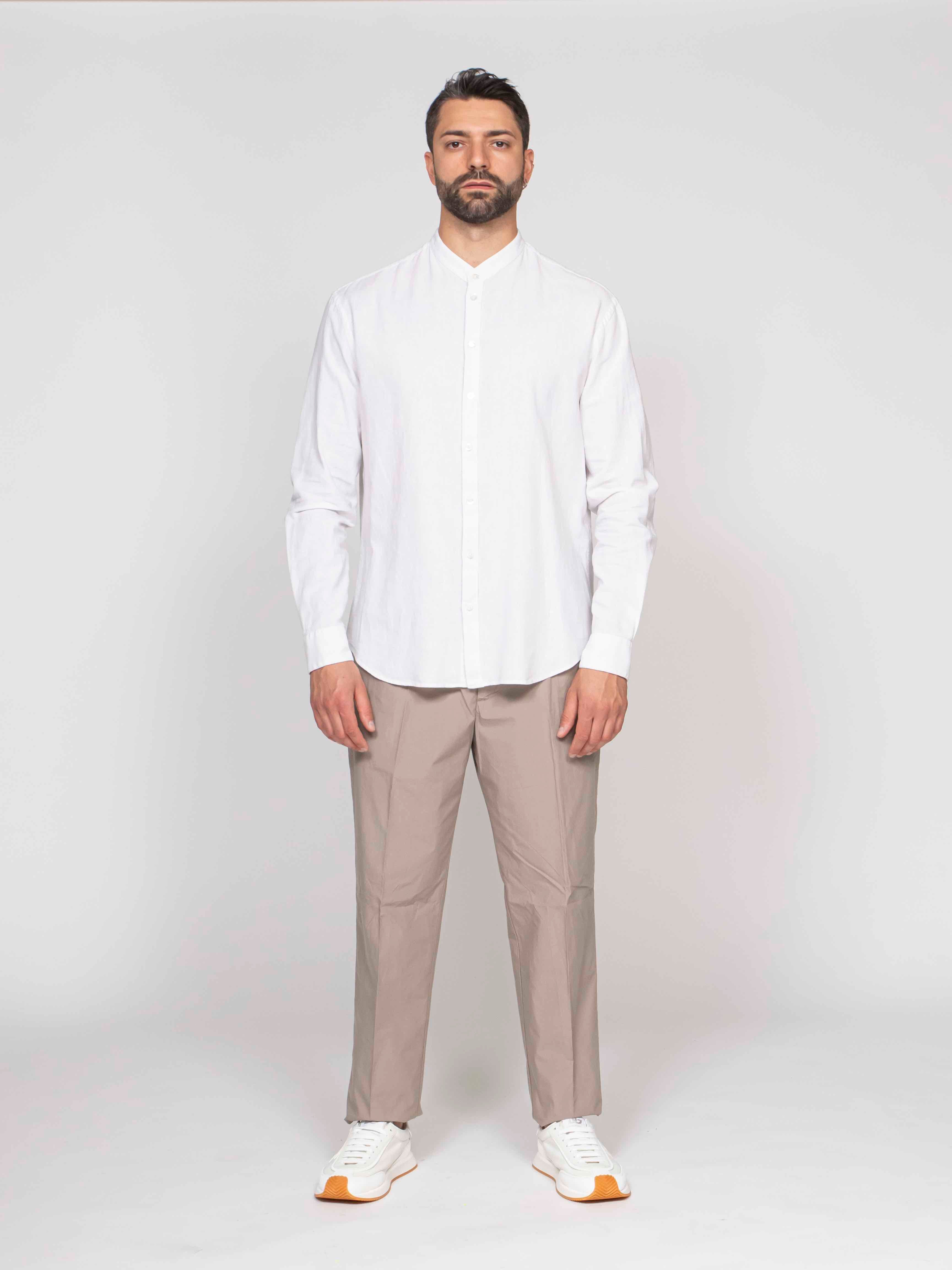 Emporio Armani Camicia F0015 WHITE FANCY