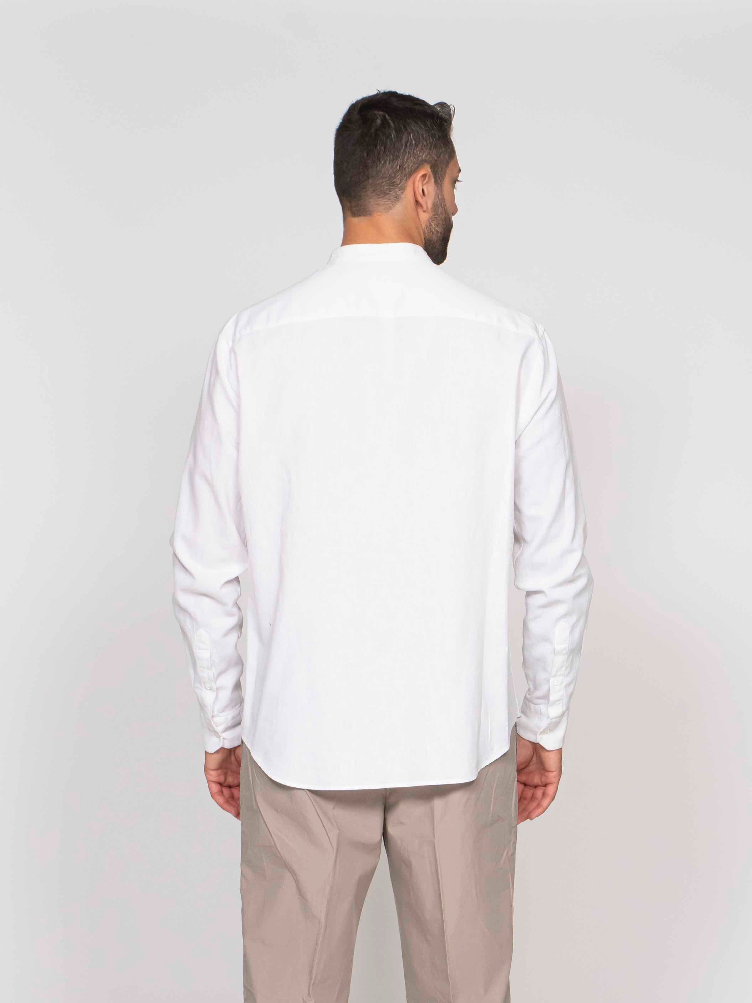 Emporio Armani Camicia F0015 WHITE FANCY