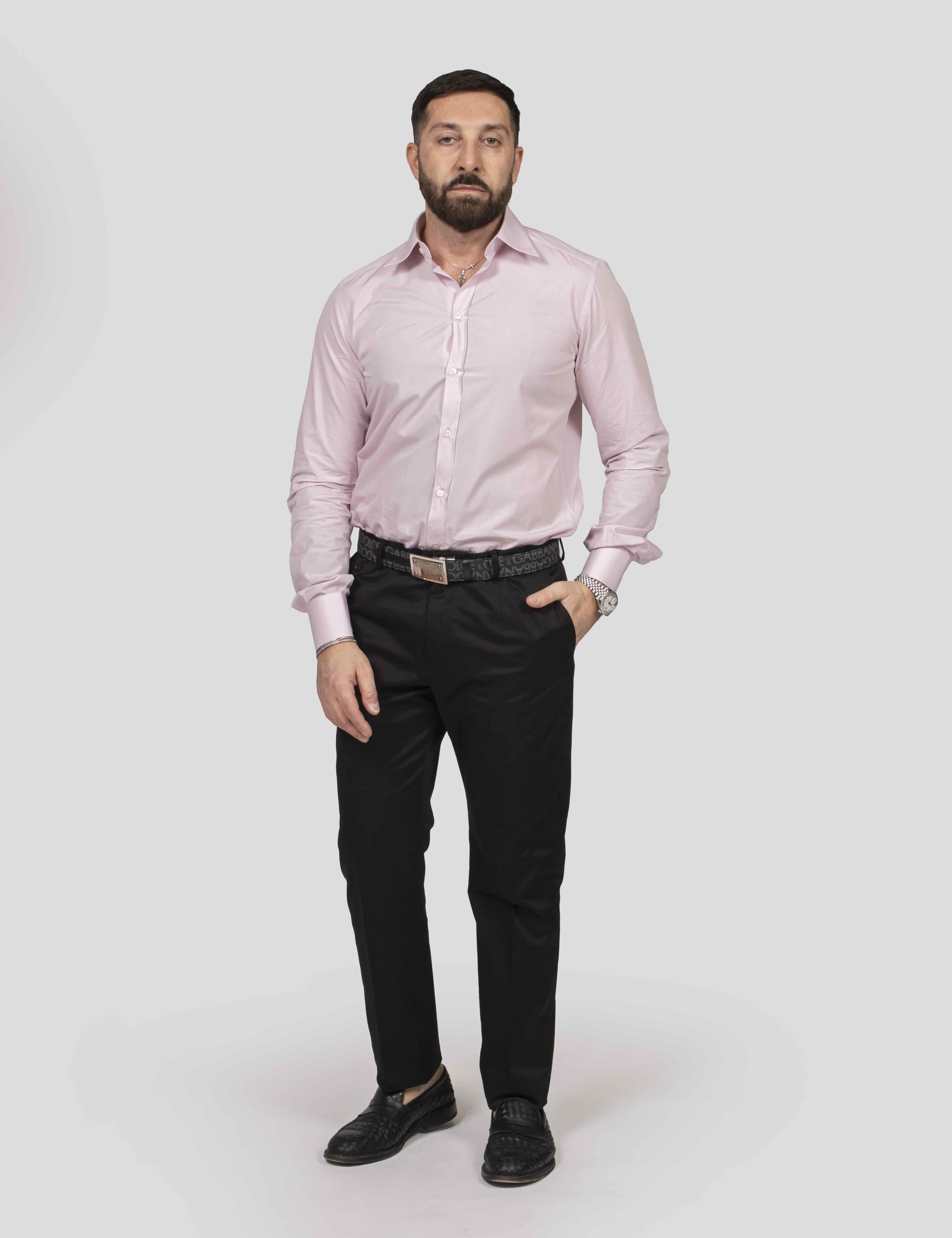 Dolce & Gabbana Camicia F0320 ROSA CONFETTO