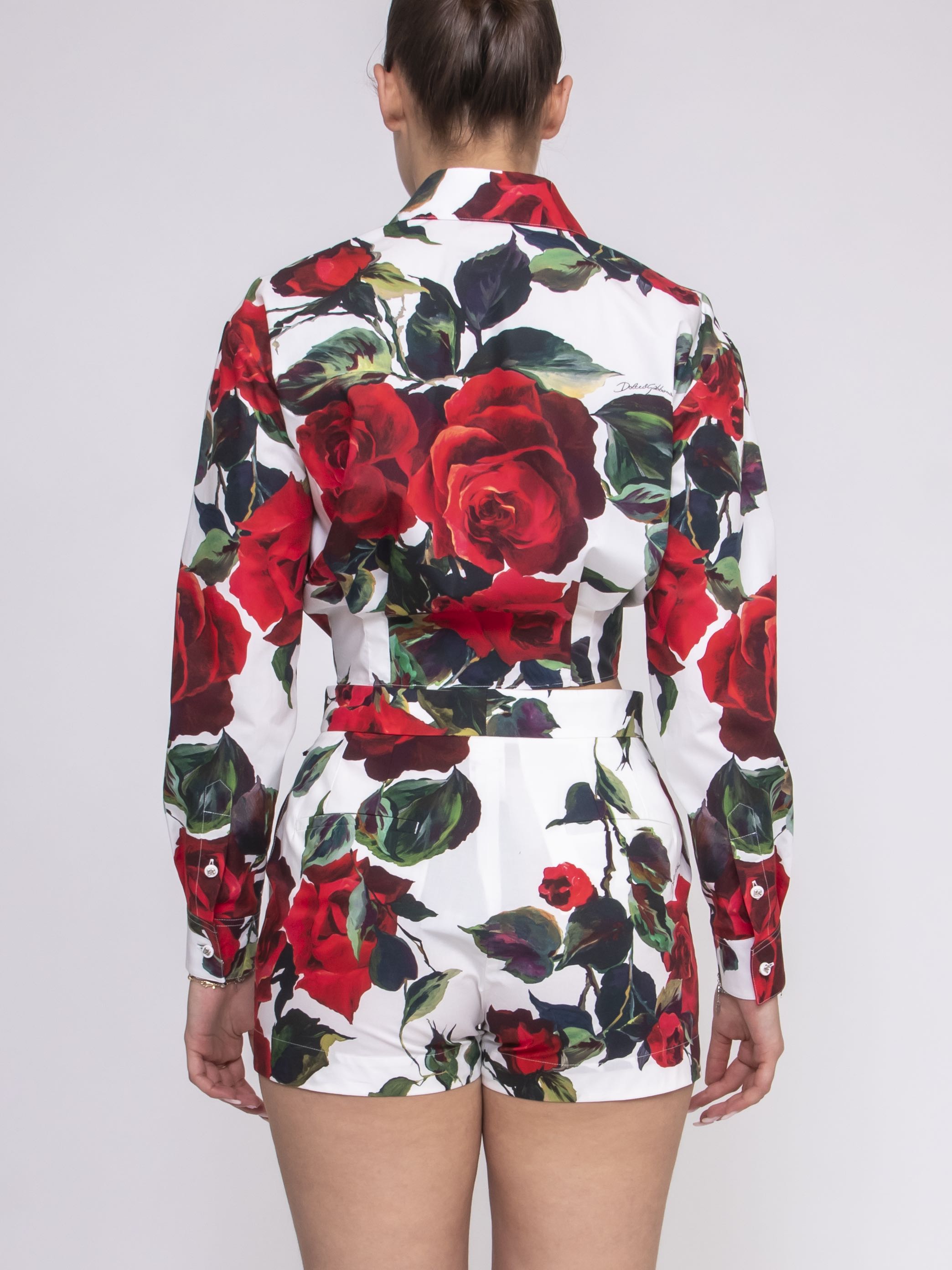 Dolce & Gabbana Camicia HA5KQ ROSA ROSSA