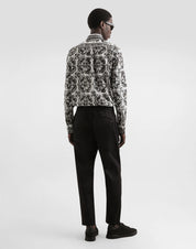 Dolce & Gabbana Camicia IU3TN MAIOLICA 3 NERO