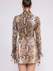 Cavalli Camicia J0256 MARRONE