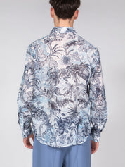 Just Cavalli Camicia Jungle Regular 204 NAVY
