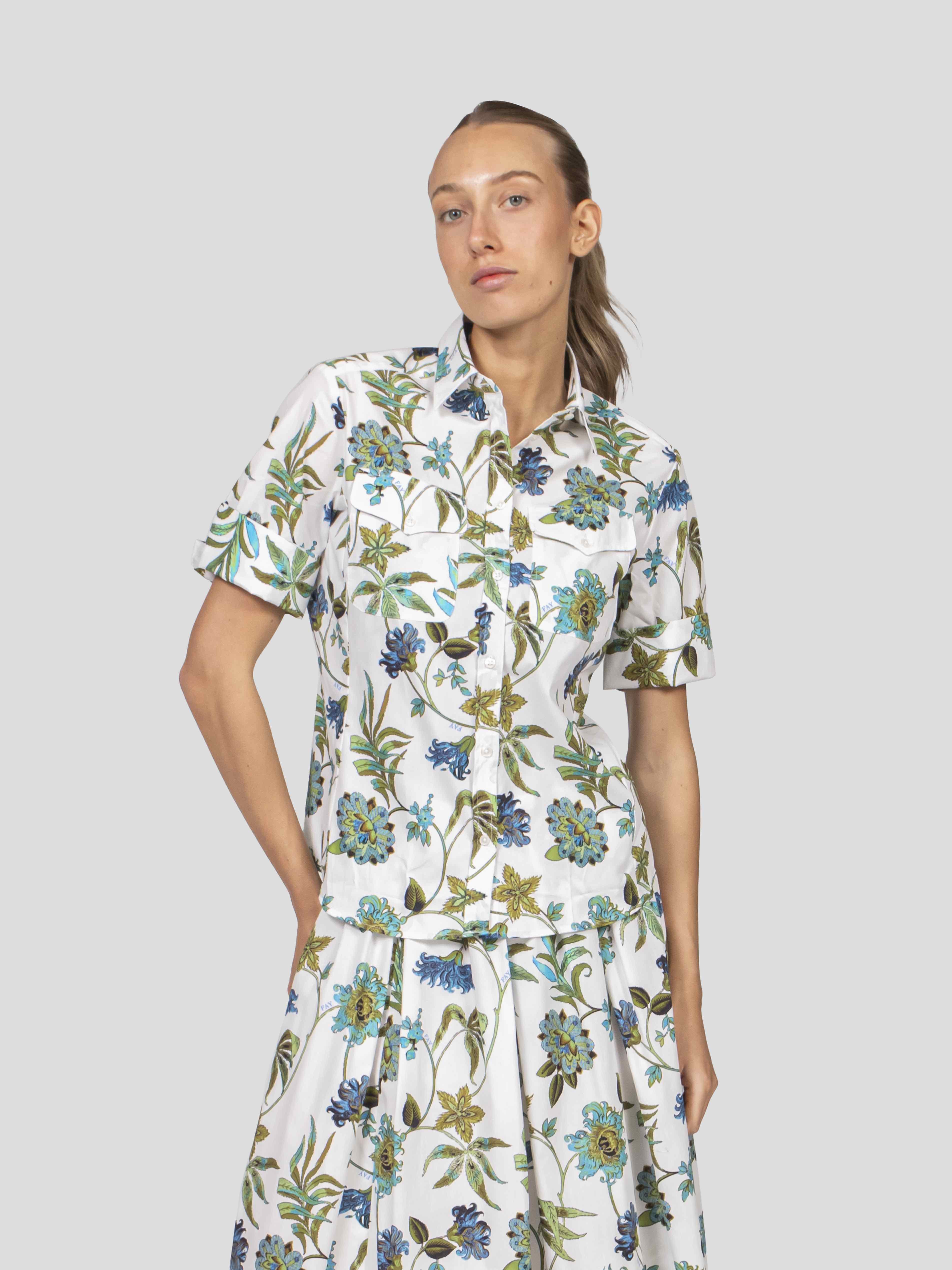 Fay Camicia M Corta B001 BIANCO