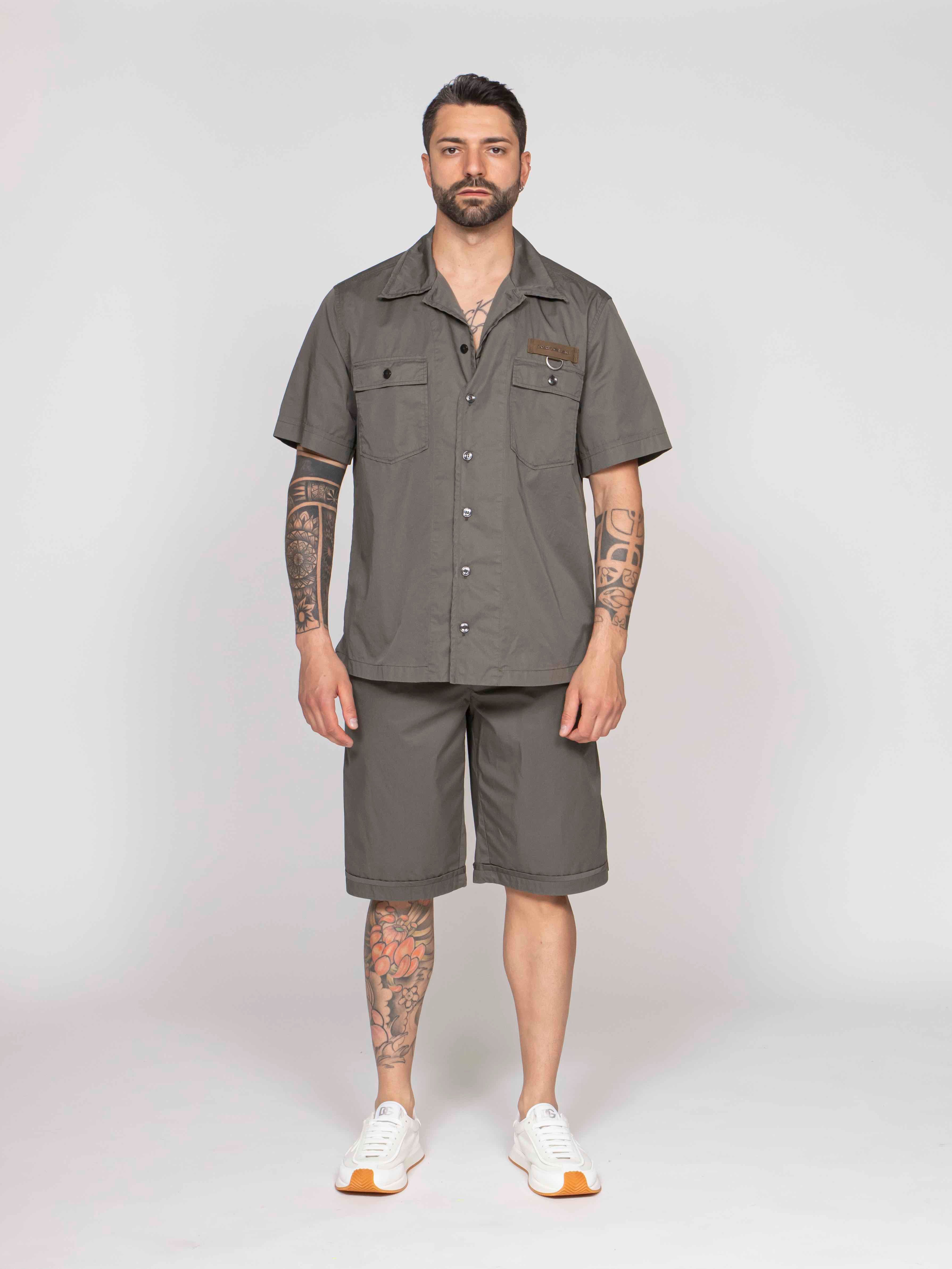 Dolce & Gabbana Camicia N0755 GRIGIO SCURO