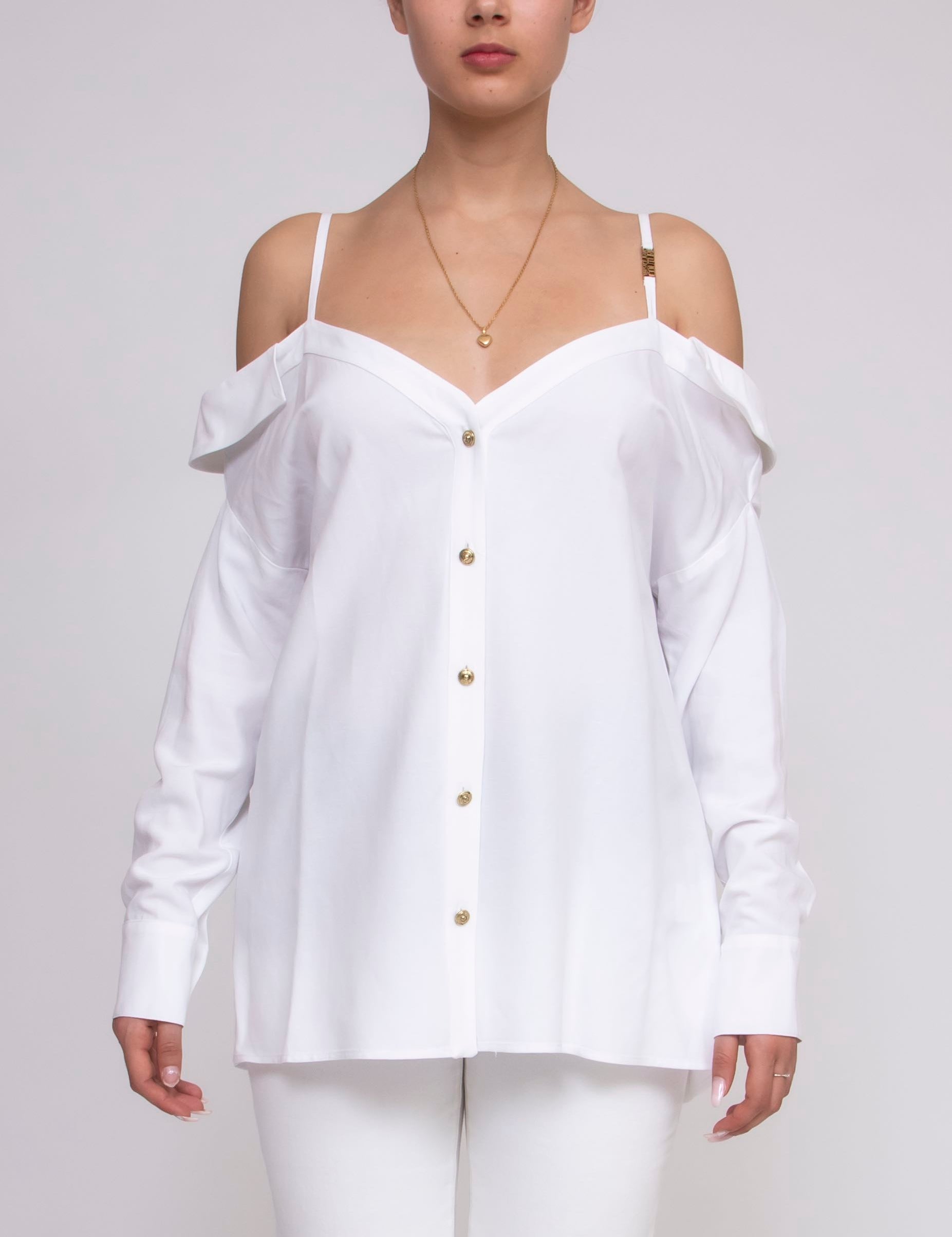 Versace Jeans Camicia Placed 003 BIANCO