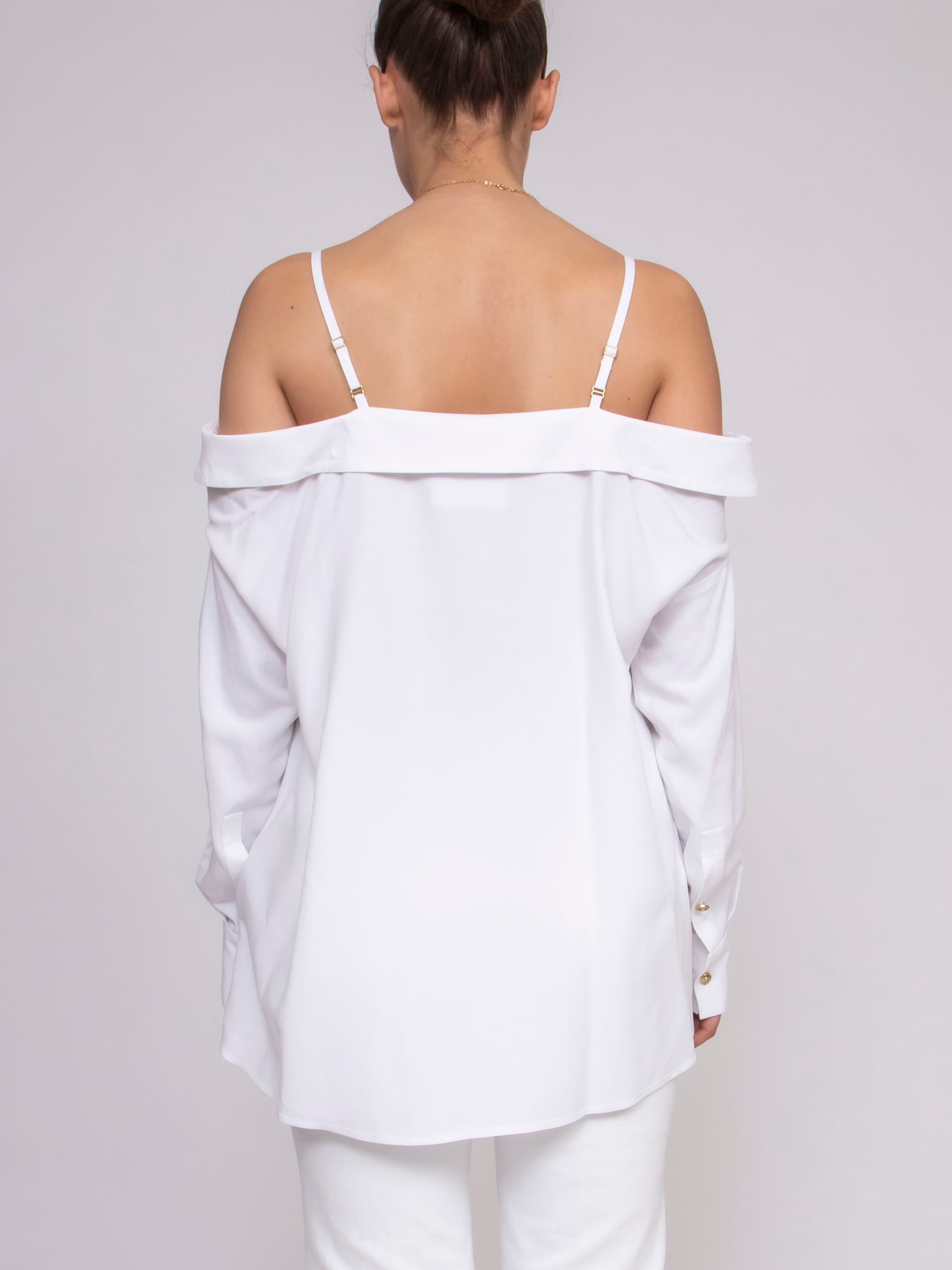 Versace Jeans Camicia Placed 003 BIANCO
