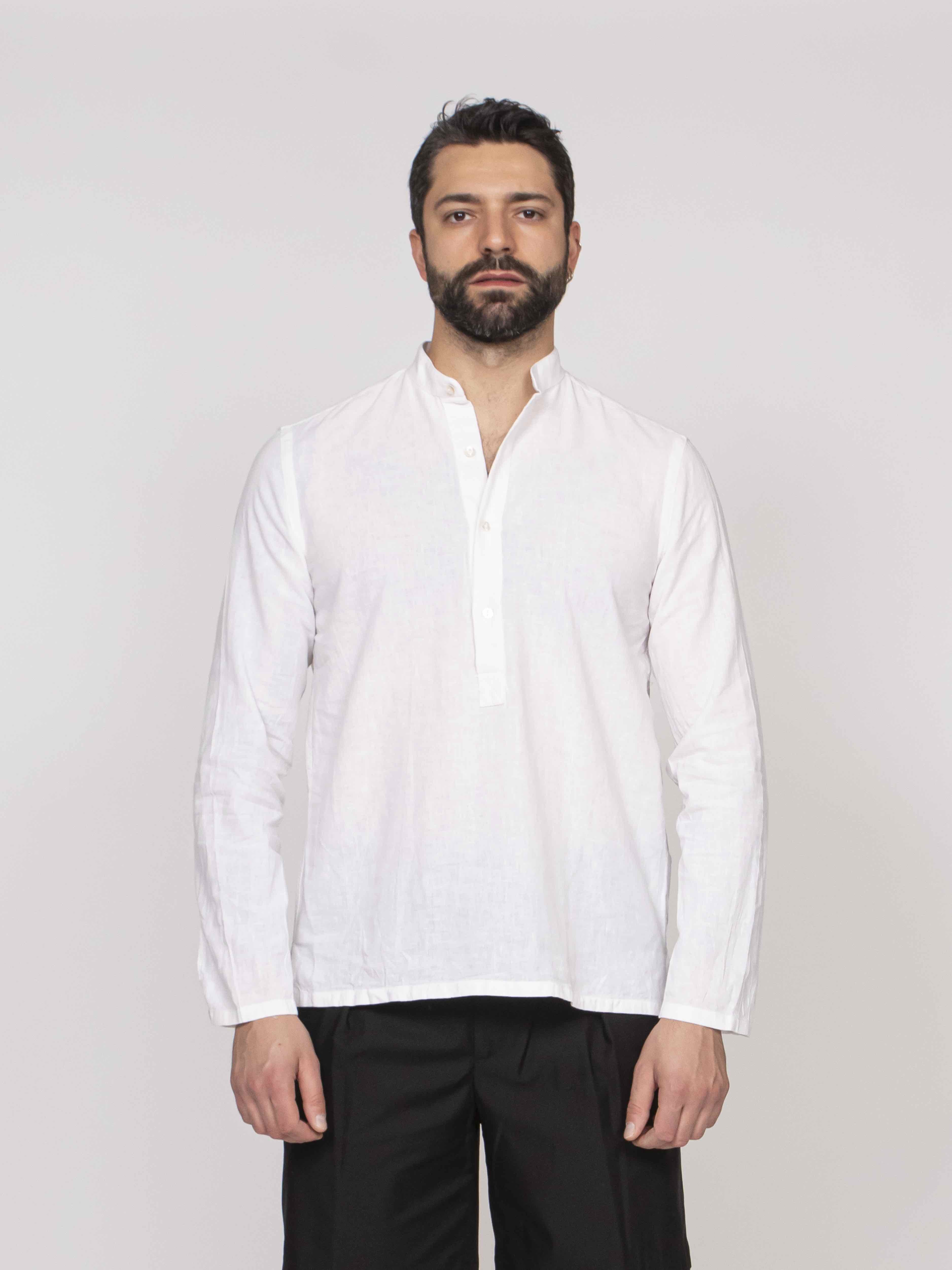 Messagerie Camicia Pratt 0001 BIANCO