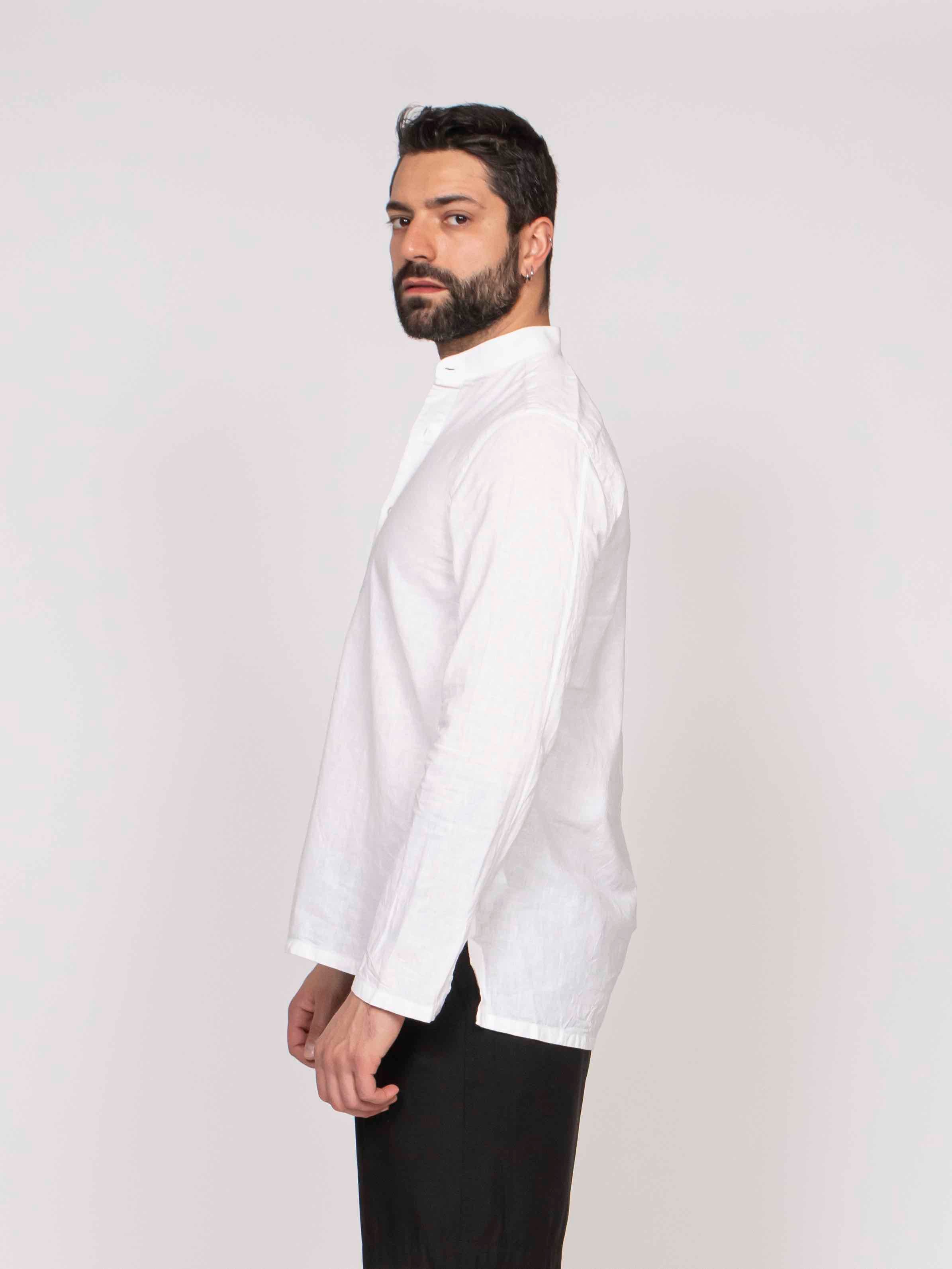Messagerie Camicia Pratt 0001 BIANCO
