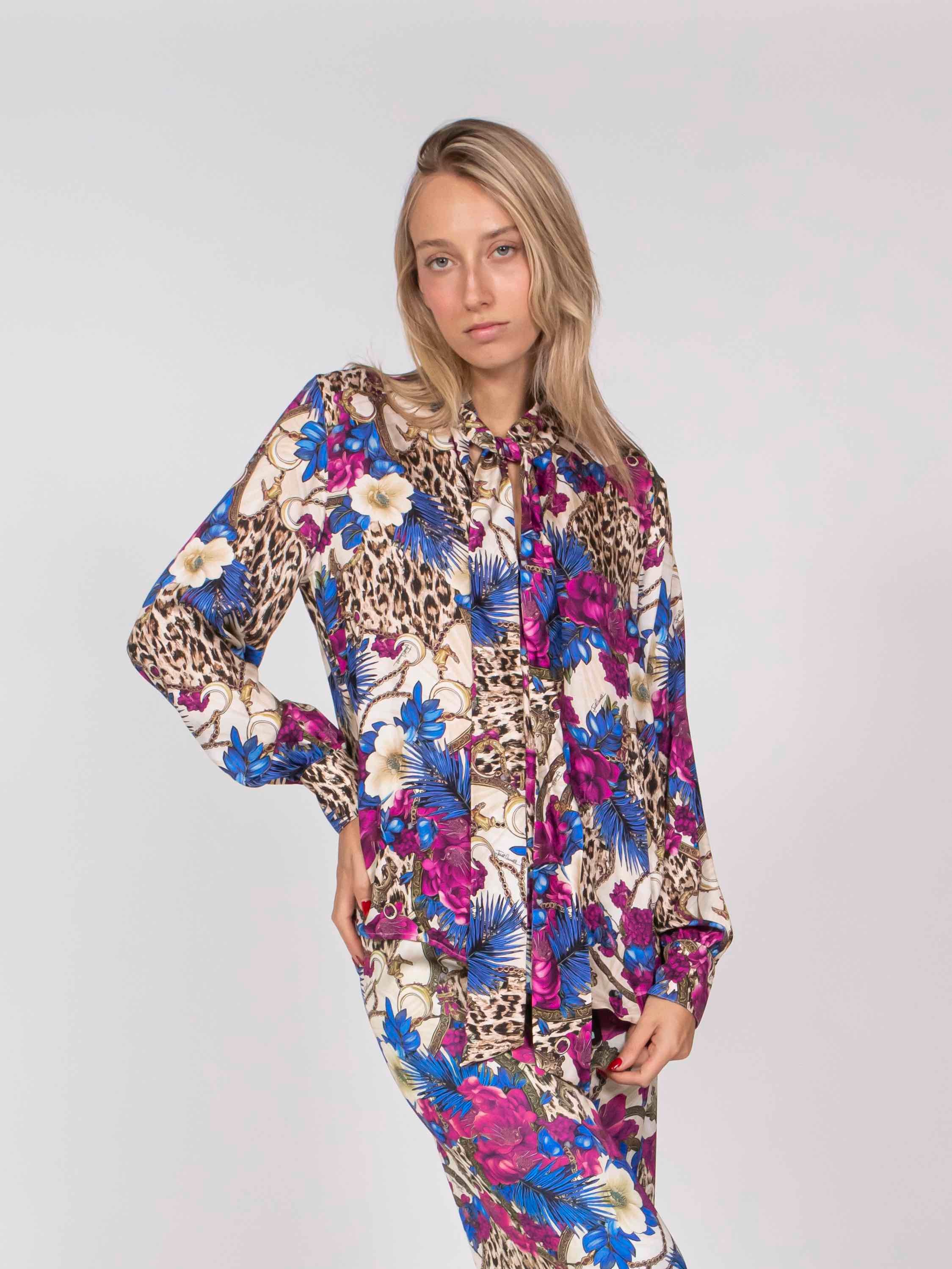 Just Cavalli Camicia R69 FLOWER