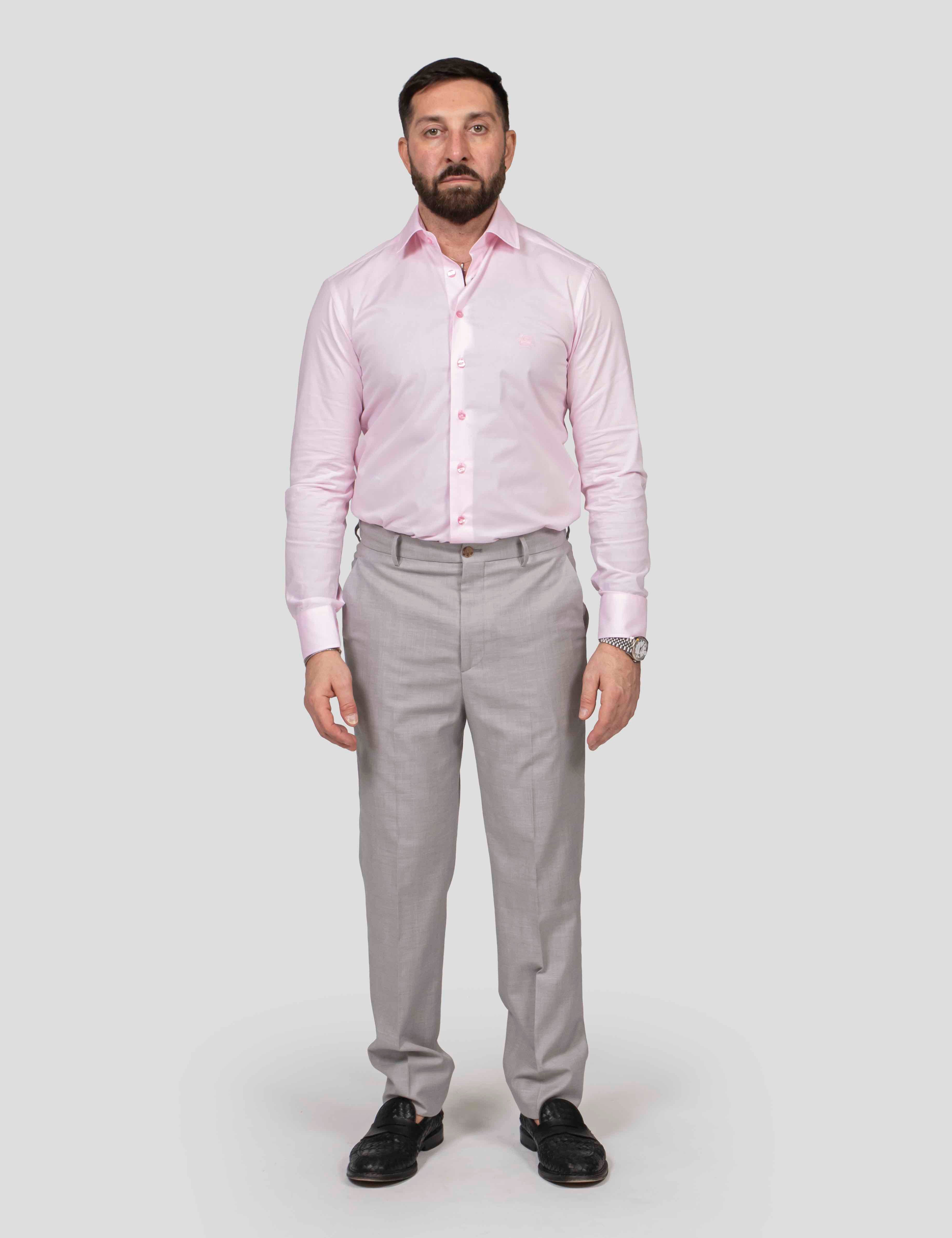 Etro Camicia Roma F0043 ROSA CONFETTO