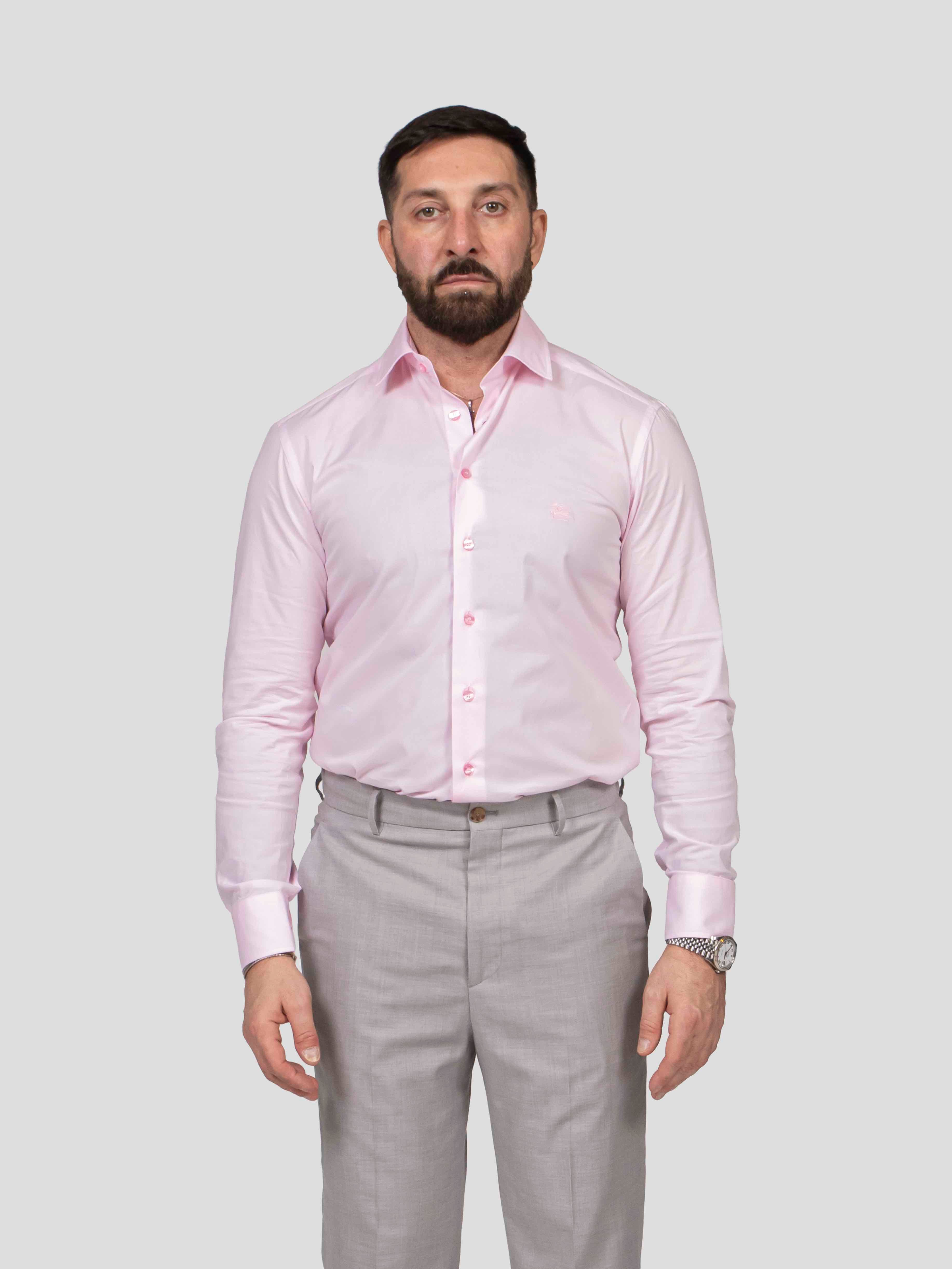 Etro Camicia Roma F0043 ROSA CONFETTO