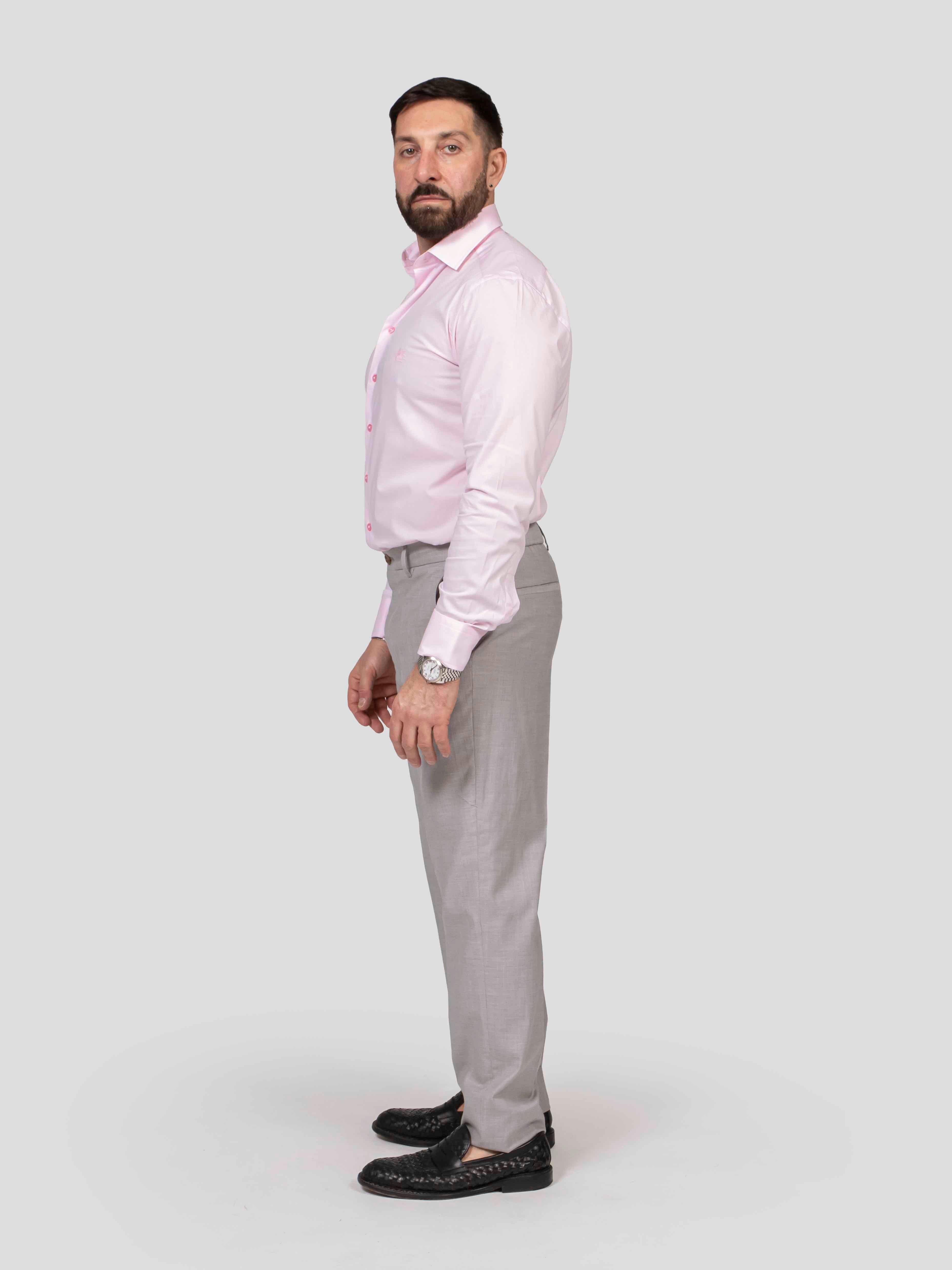 Etro Camicia Roma F0043 ROSA CONFETTO