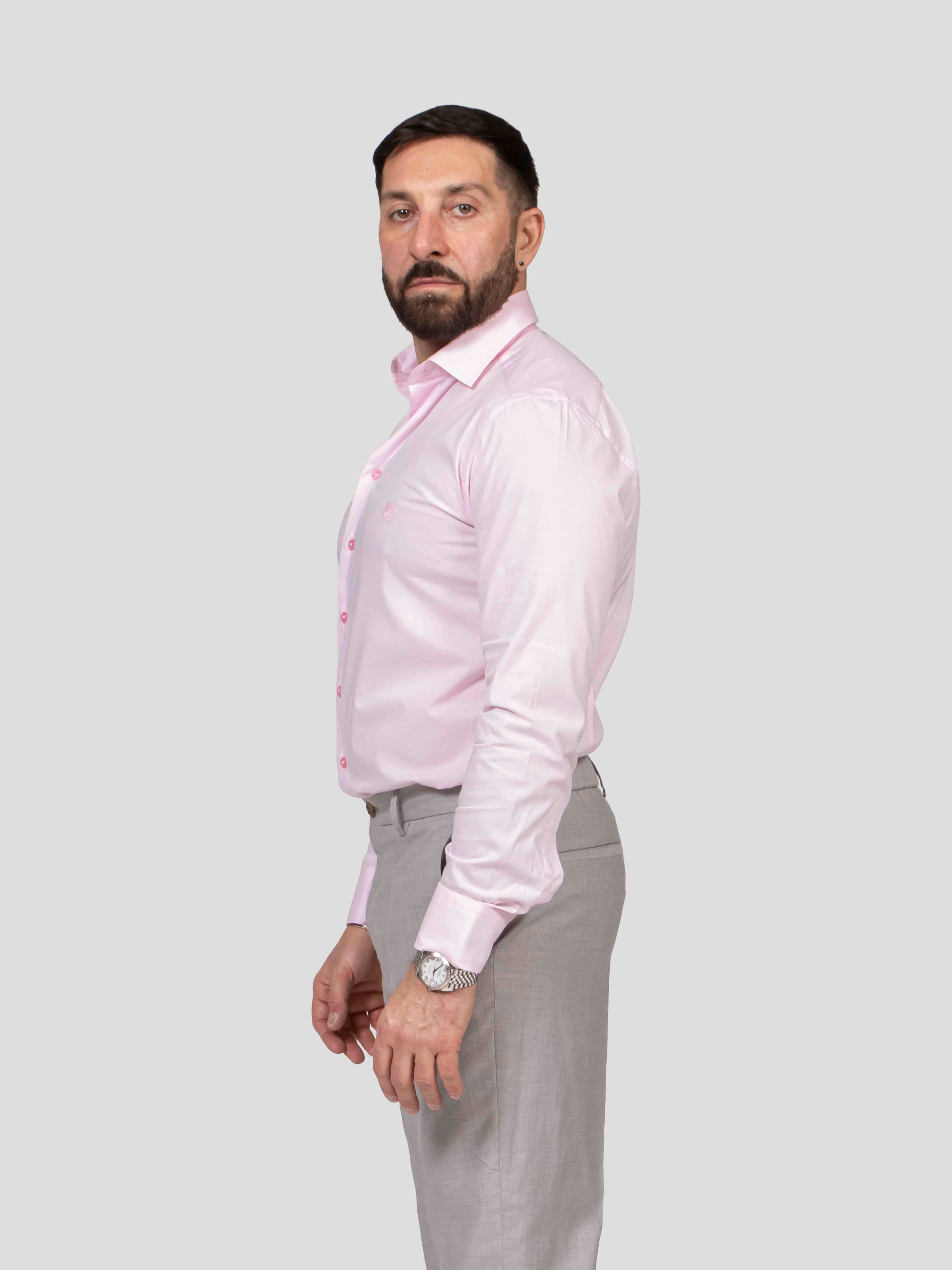 Etro Camicia Roma F0043 ROSA CONFETTO